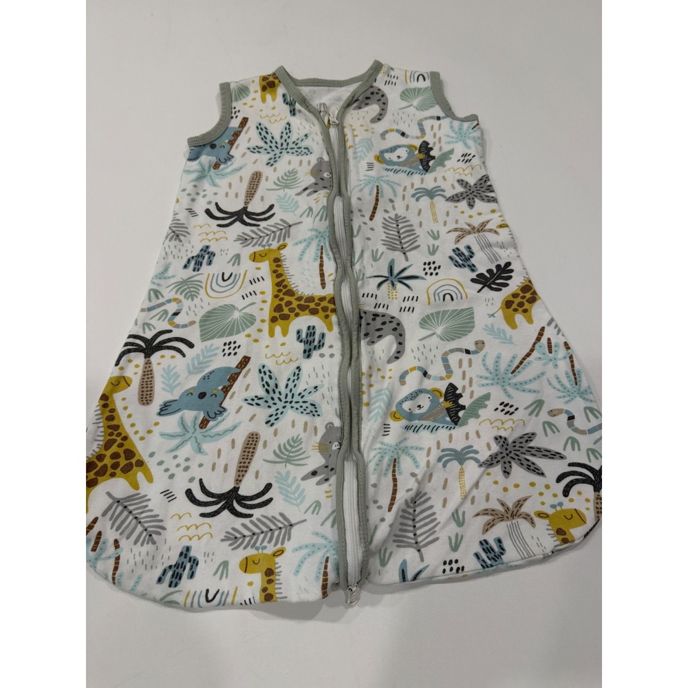 Yoofoss Baby Sleep Sack 0-6 Months Cotton Jungle Safari Wearable Blanket Giraffe